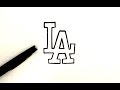 Comment Dessiner Le Logo LA Los Angeles