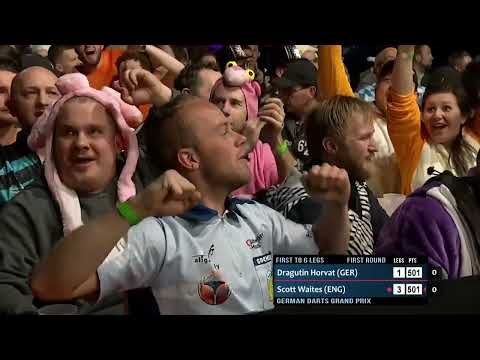 Dragutin Horvat v Scott Waites | German Darts Grand Prix 2022 | Round 1