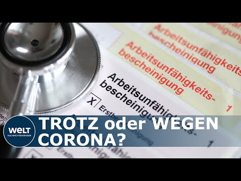 KRANKMELDUNGEN AUF REKORDTIEF: So etwas gab es in Deutschland seit 13 Jahren nicht mehr I WELT News