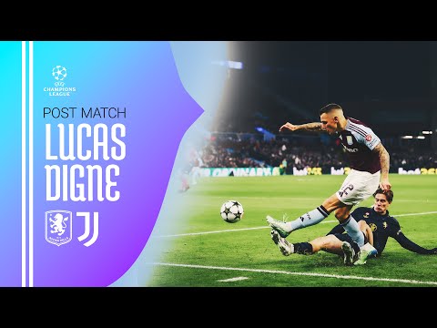 POST MATCH | "We take the point" | Lucas Digne on Juventus