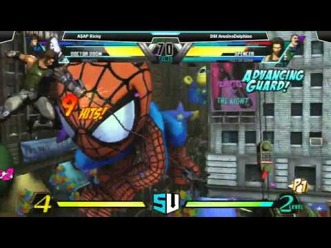 Ricky Walker vs DSI Arsenio Delfino - SU Battlegrounds #2 UMVC3 Grand FInals