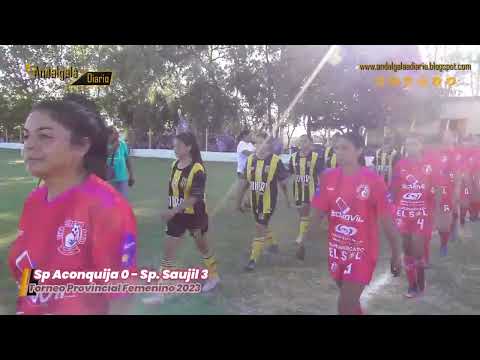 Sp Aconquija 0 - 3 Sp Saujil (Provincial Femenino  - Zona A)