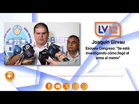 Comisario Joaquín Girvau, jefe de la Policía de Tucumán