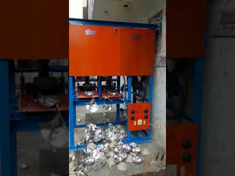Fully Automatic Double Die Paper Dona Making Machine Manufacturer Trader