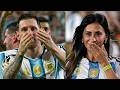 Lionel Messi Wife Antonela Amazing Reaction Gave Flying Kiss After Messi Hattrick Vs Algeria