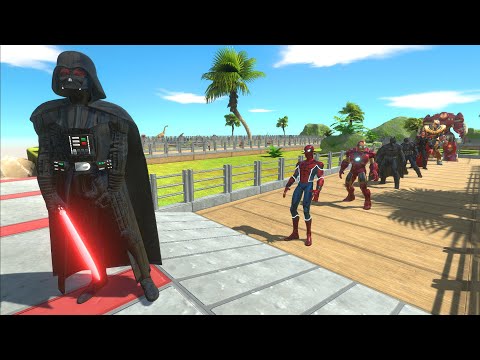 DARTH VADER OASIS DEATH RUN - Animal Revolt Battle Simulator