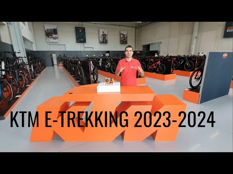 KTM E-Trekking E-Bikes 2023 - 2024 Vorstellung der Highlights / Tretmühle Stuttgart