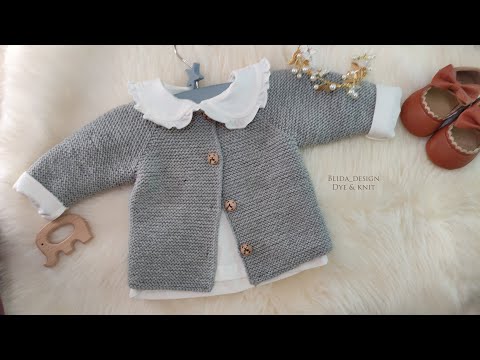 Babyjäckchen Franz & Franzi - Stricken mit Blida