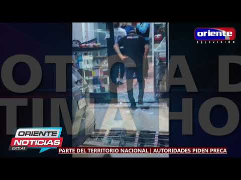 se reporta un asalto en un agente bancario ubicado en barrio Tierra Blanca de Danlí, El Paraíso