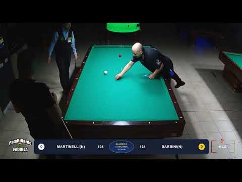 D.MARTINELLI VS R.BARBINI - STECCA - 2024/25 - 2° TROFEO PALABILIARDO - 21/06/2025