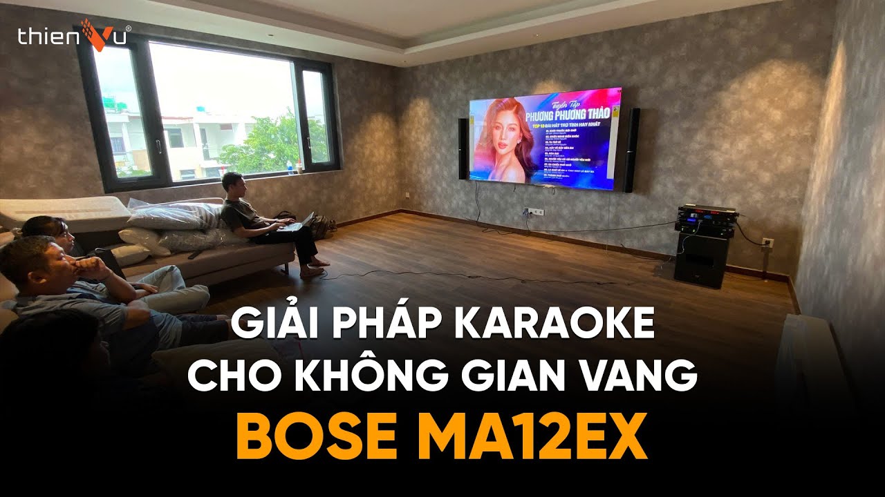video Dàn Karaoke Cao Cấp Bose Panaray MA12EX TVA542025 0