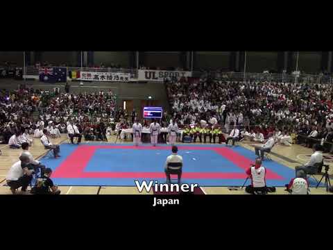 JKA World Championships 2017 Team Ladies Kata Final
