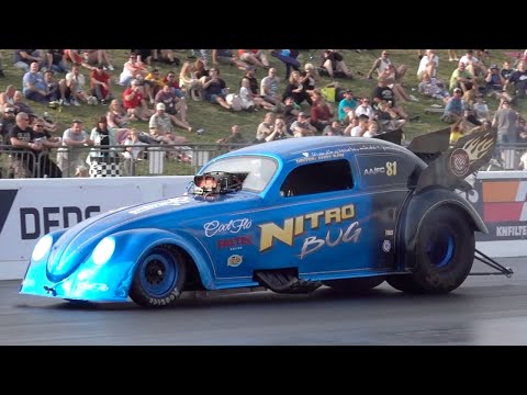 6000BHP VW BEETLE FUNNY CAR - NITRO BUG