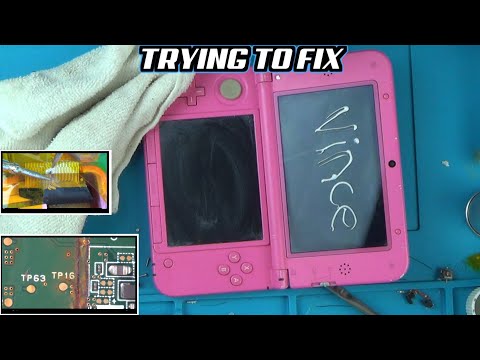 Trying to FIX: WATER DAMAGED Nintendo 3DS XL from eBay