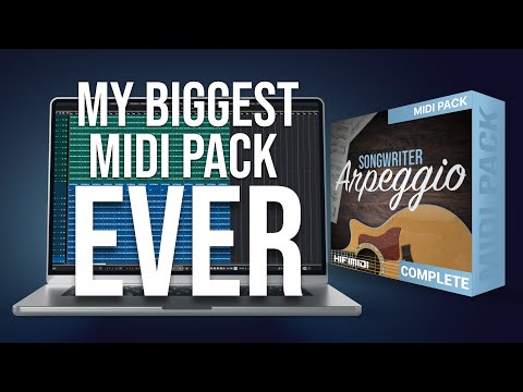 Songwriter Arpeggio MIDI Pack (With Riffer 4 Tutorial!)