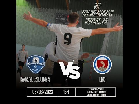 Martel Caluire (3) vs Lentilly Futsal Club