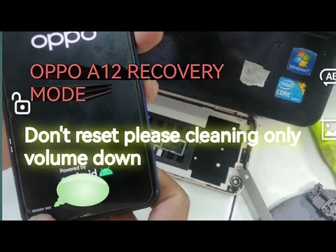 OPPO A12 RECOVERY MODE