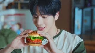 투모로우바이투게더 with 롯데리아 ㅣ K-BURGER, 넌 진화를 멈추지 않는구나🍔