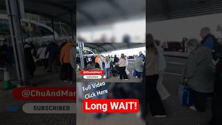 P&O Iona embarkation gone wrong #cruiseship #pandocruises