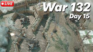 🔴 FOXHOLE AIRBORNE // WAR 132 - DAY 15 // WARDEN FRONTLINE // LIVE GAMEPLAY