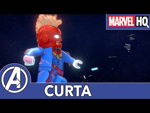 Capa de Lego Marvel: Problemas Climáticos l Perigo abaixo - Parte 5