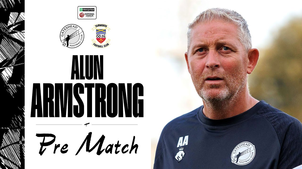 💬 “We’ve got to match them” | Alun Armstrong pre-Tamworth (H) | PRE-MATCH