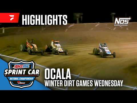 𝑯𝑰𝑮𝑯𝑳𝑰𝑮𝑯𝑻𝑺: Feb 11, 2026 || USAC AMSOIL National Sprint Cars || Ocala Speedway || Winter Dirt Games