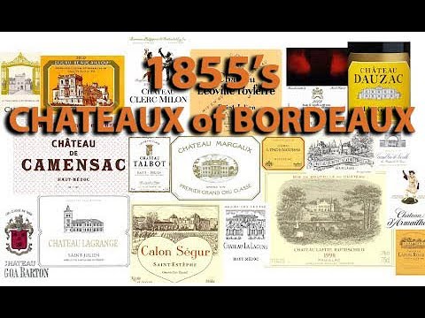 How to Say? 60+ Bordeaux 1855 Chateaux -  Wine Pronunciation