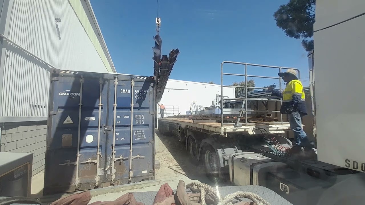 Franna Mac 25 Crane operation