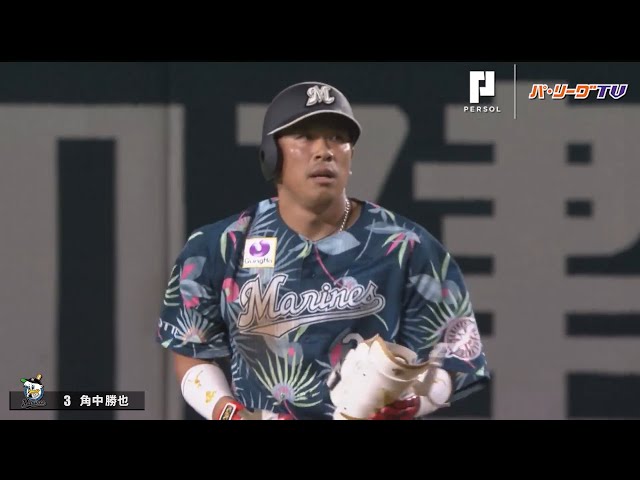 マリーンズ・角中 さすがの打撃技術で4安打固め打ち