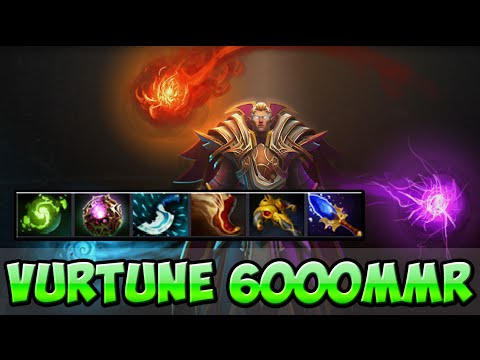 Dota 2 - Vurtune 6000 MMR Plays Invoker vol #7 - Ranked Match