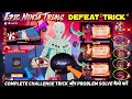 HOW TO COMPLETE EPIC NINJA TRIALS EVENT FAST CHALLENGE TRIAL 4 IN FREE FIRE KAISE KAREN DEFEAT KARE