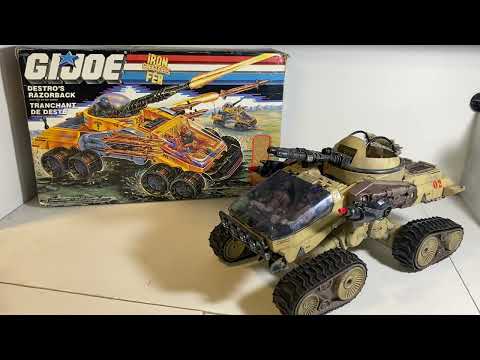 G.I. Joe, Cobra Destros Desert Razorback custom RC (function review)