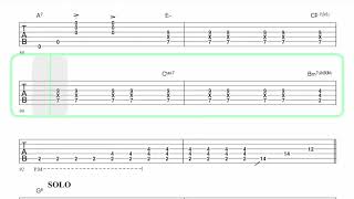 STEVE LUKATHER ● Can&#39;t Look Back [ Isolated Guitar 1 + TAB ]