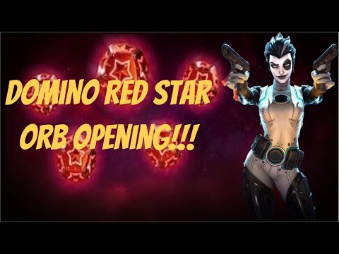Domino Red Star Orb Opening (My Account)!! Marvel Strike Force - MSF