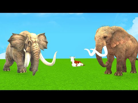 Epic Prehistoric Animals Vs Modern Mammals Size Animal Epic Battle Animal Revolt Battle Simulator
