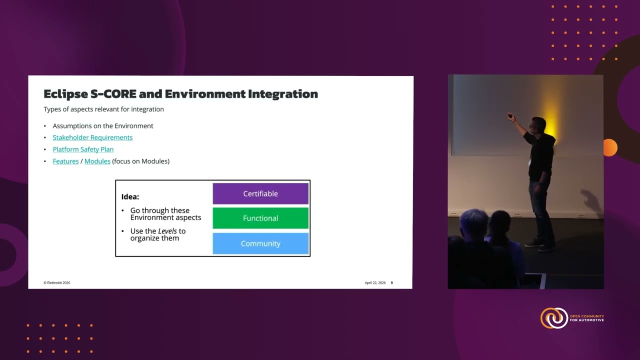Towards an open source, functionally safe software stack for the software defined vehicle
