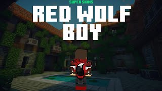 Best Red Wolf Boy Minecraft Skin 👾 Download and Install Links 👾 Red Wolf Boy