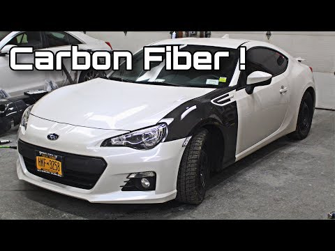BRZ Gets CARBON FIBER FENDERS ! (SEIBON OEM STYLE CARBON FIBER FENDERS)