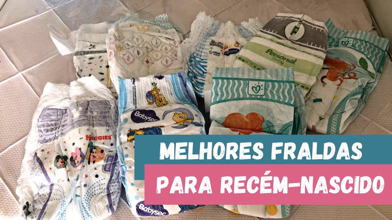 Qual a melhor fralda para recém-nascido