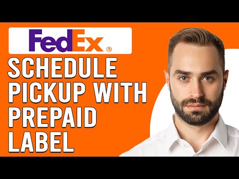 Fedex Request Pick Up
