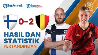 Highlight & Hasil Pertandingan Euro 2020 Finlandia 0-2 Belgia, Teemu Pukki cs Harap-harap Cemas