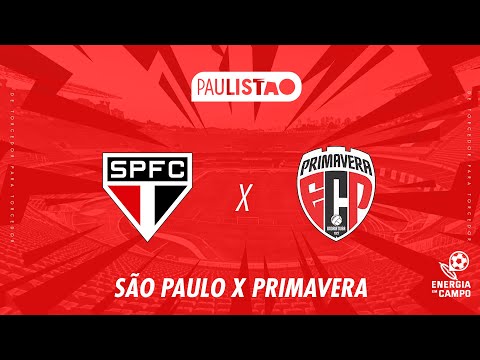 SÃO PAULO X PRIMAVERA - 07/02/2026 - PAULISTÃO - AO VIVO