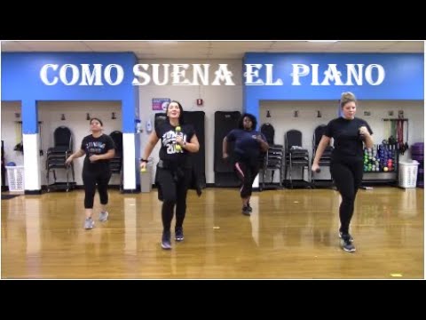 Como Suena el Piano ~Arthur Hanlon, Orishas ~  Zumba®Toning with Holly Whyte ~ cha cha #zumbatoning