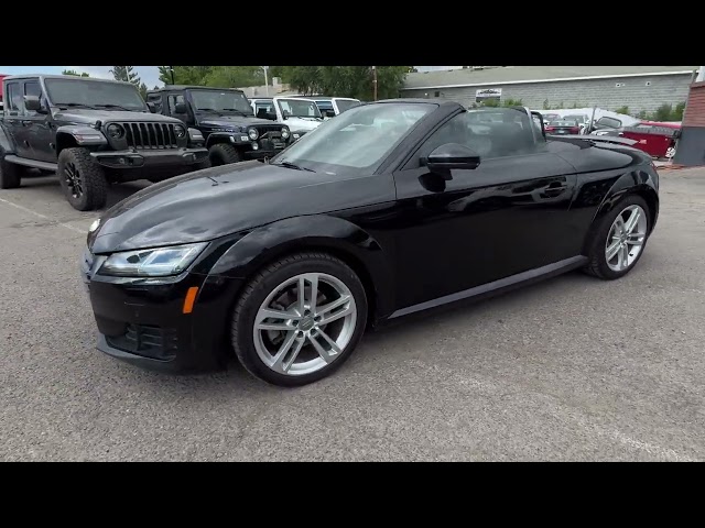 2016 AUDI TT CONVERTIBLE 4-CYL, TURBO, 2.0 LITER ROADSTER 2D