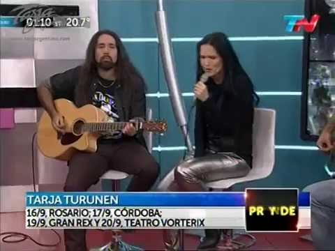 Tarja en Prende y Apaga (22-08-2014)