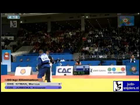Marcus Nyman (SWE) - Alexandr Jurecka (CZE) [-90kg]
