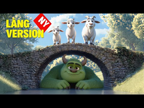 Bockarna Bruse – Klassisk saga för barn | Ny Lång version (5 min)