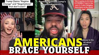 BLACK & WHITE AMERICANS RESPOND | TRUMP On IRAN WAR STRAIT Of HORMUZ And American ECONOMY