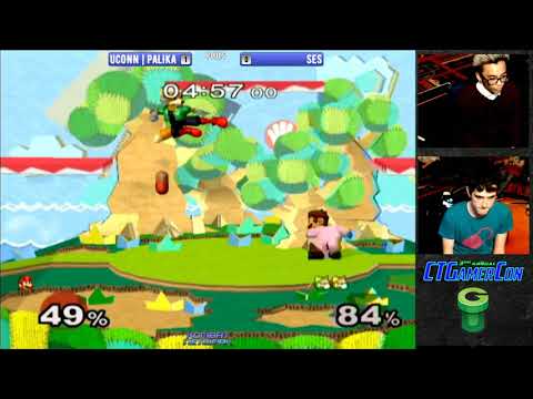 CT GamerCon 3 SSBM - Palika (Dr. Mario) vs. Ses (Fox) - Melee WR3